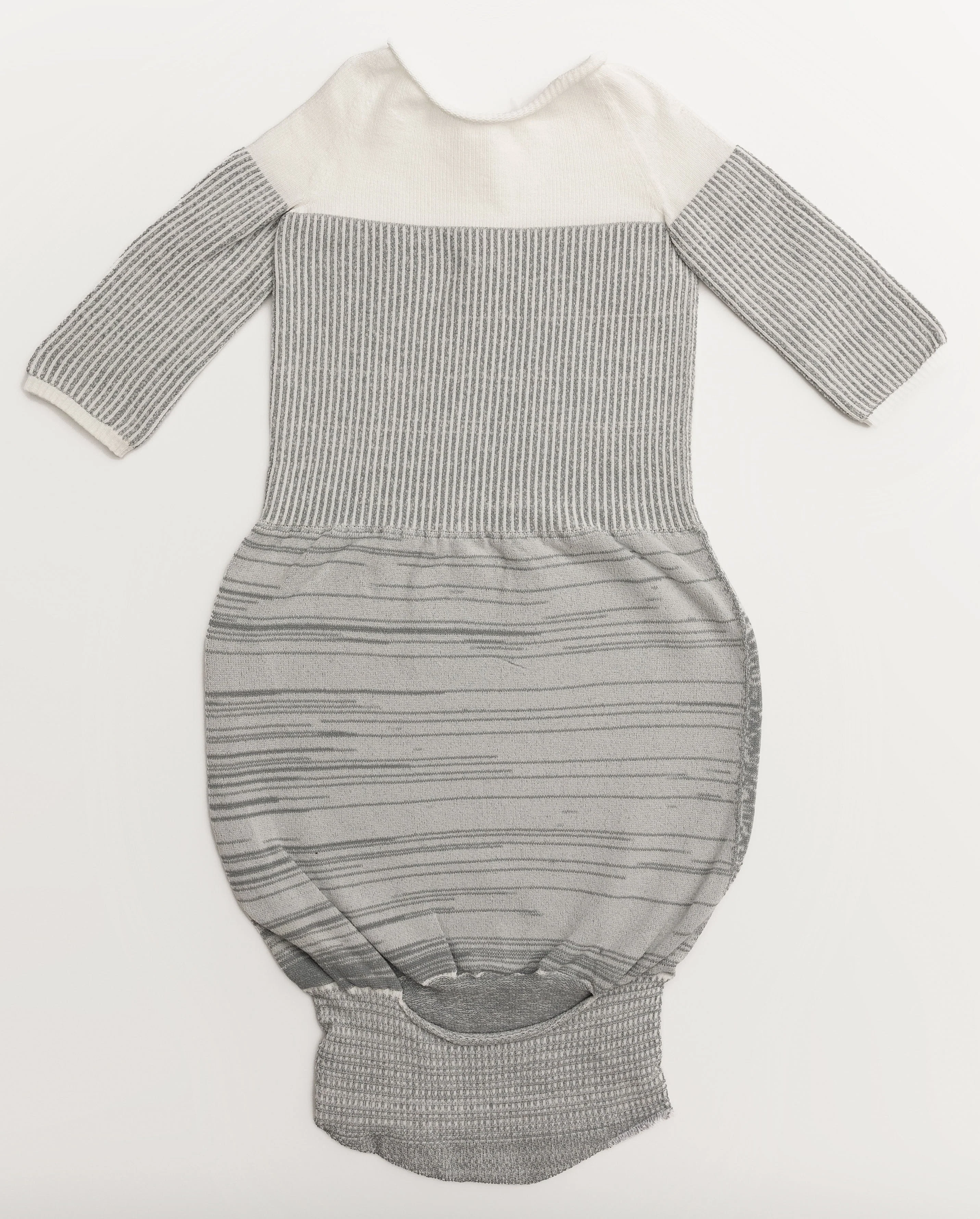 Swaddelini Grey Arms Out™ Long Sleeve Sleep Sack - Image 10