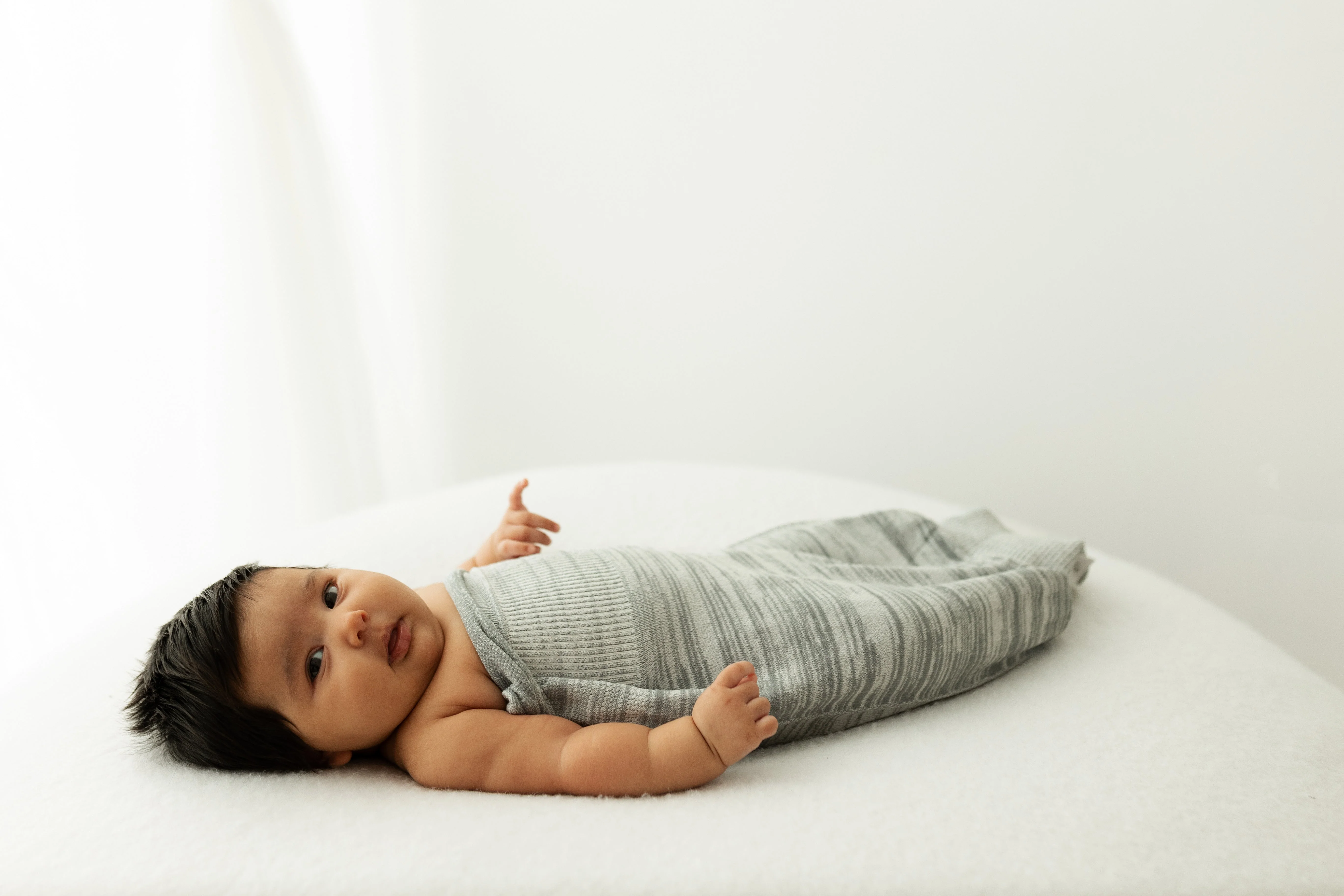 Swaddelini Grey Swaddle Sleep Sack - Image 7