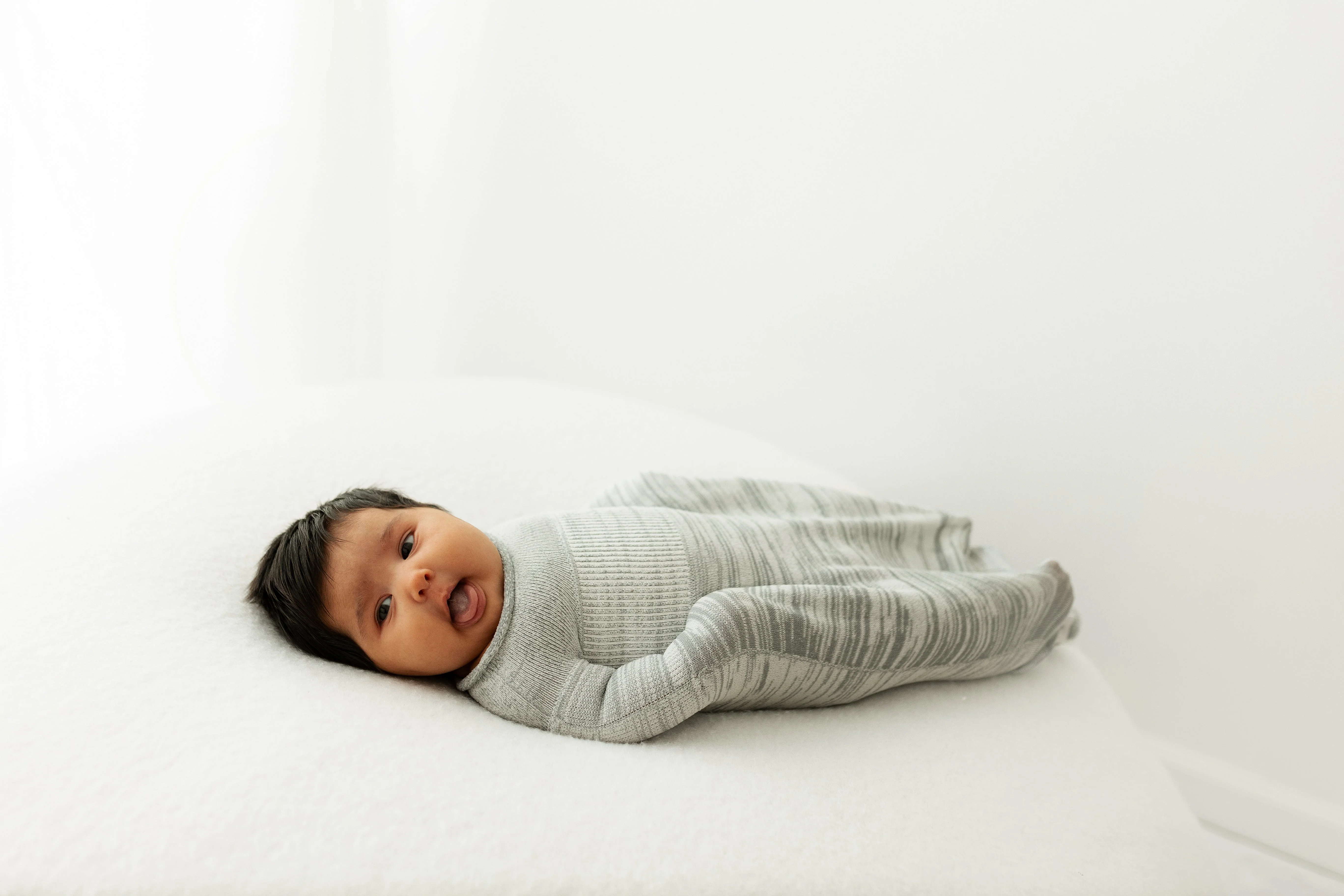 Swaddelini Grey Swaddle Sleep Sack - Image 8