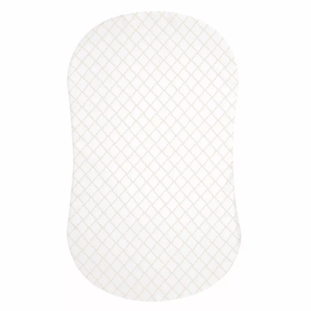 Halo Bassinest Sheet, 100% Cotton, Nautical Net - Image 3