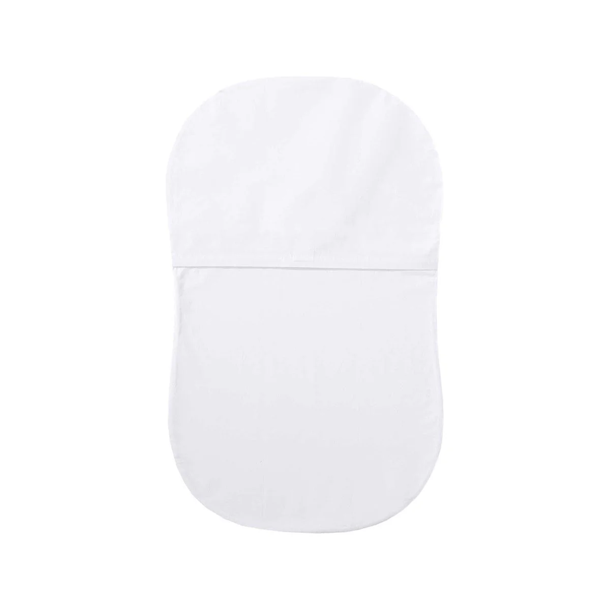 Halo Bassinet Waterproof Mattress Pad in White - Image 5