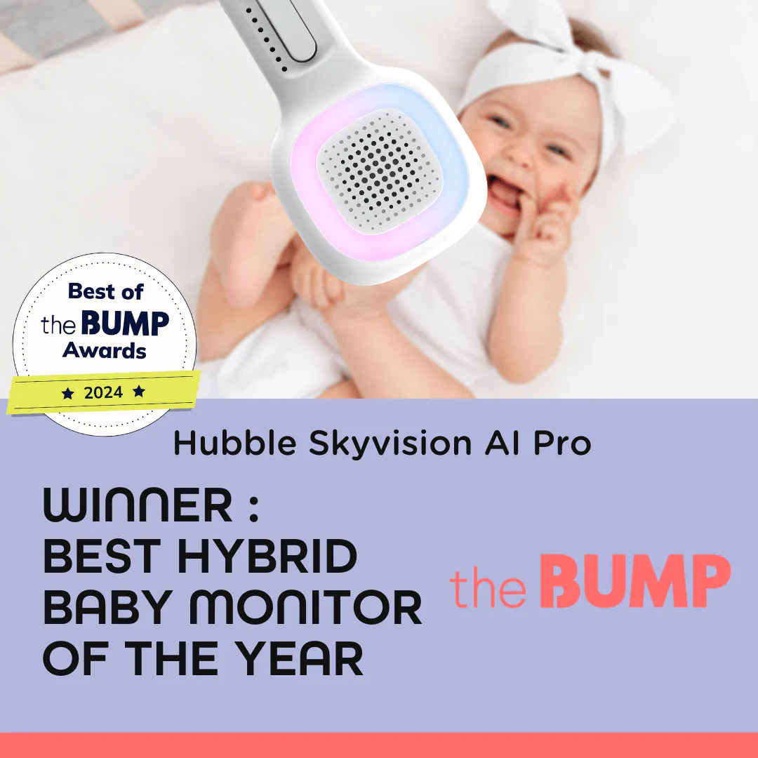 Hubble Connected SkyVision AI Pro Twin with Adjustable Crib Mount - Image 8