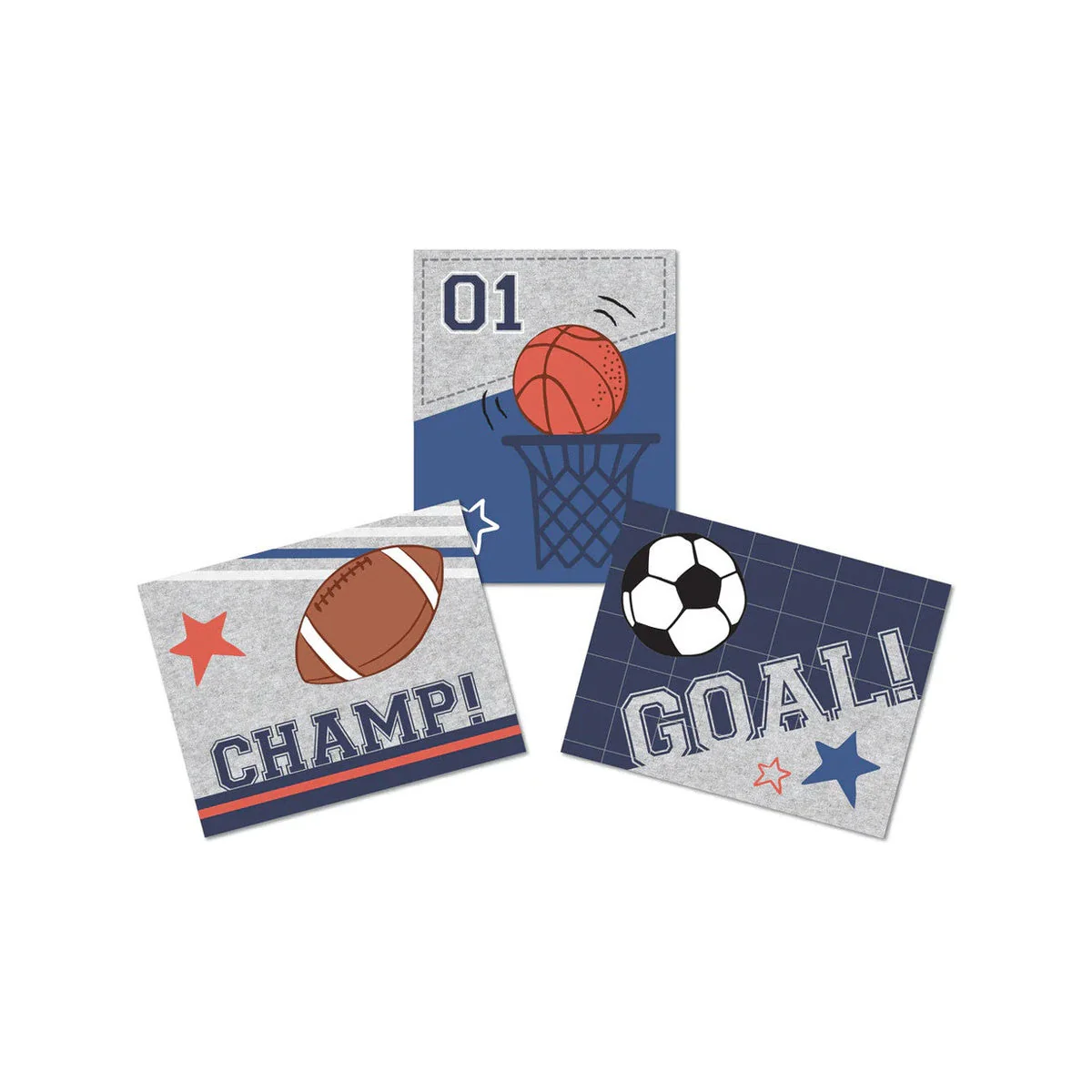 Lambs & Ivy Baby Sports Unframed Wall Art - Image 5