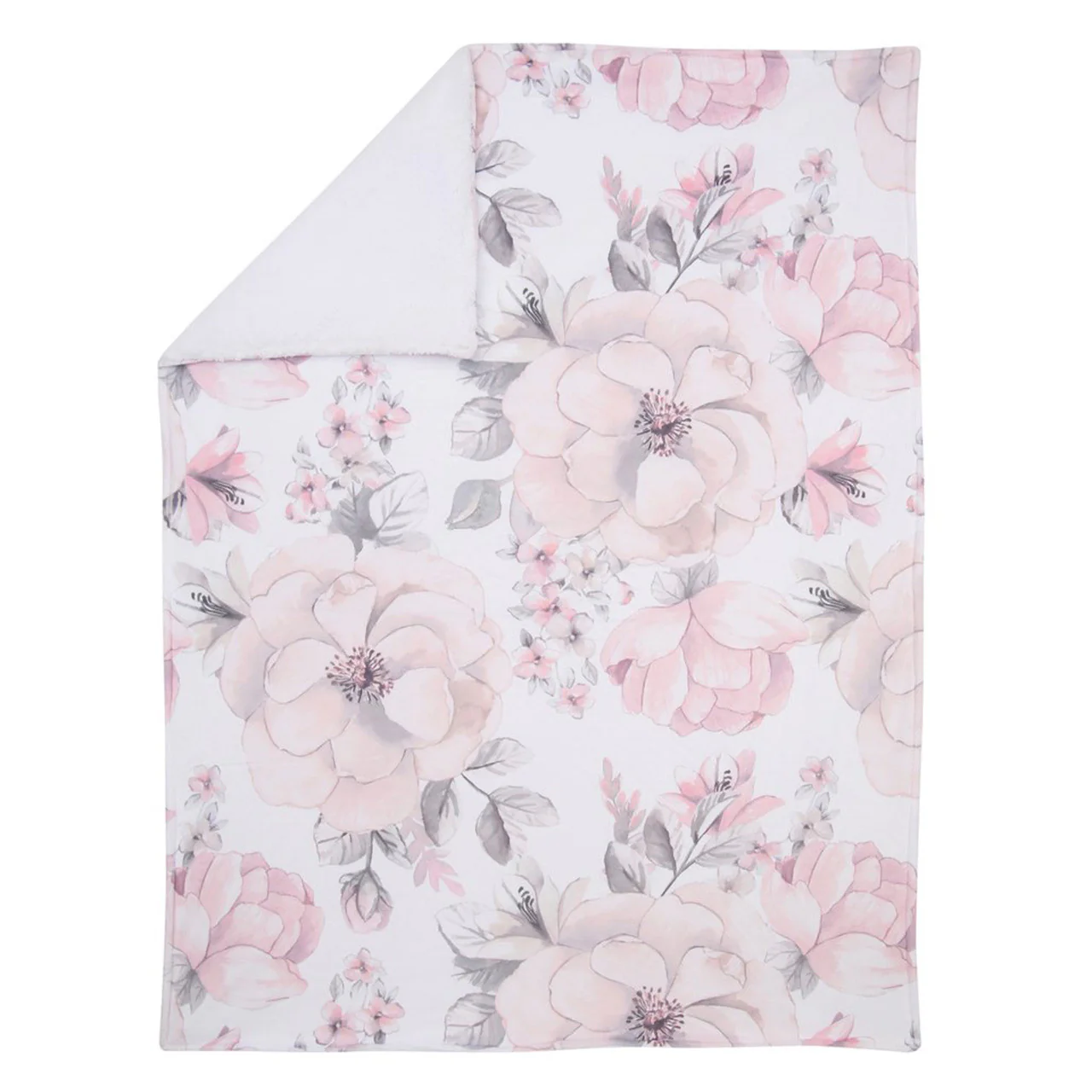 Lambs & Ivy Blanket Botanical Baby Sherpa Blanket - Image 4