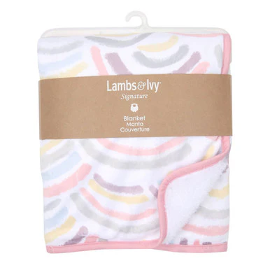 Lambs & Ivy Blanket - Rainbow - Image 2
