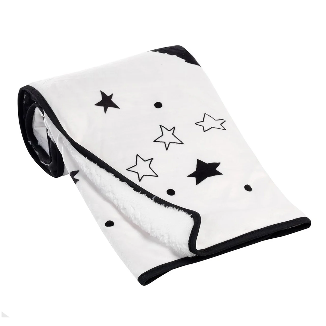Lambs & Ivy Star Wars Falcon Sherpa Blanket - Image 4