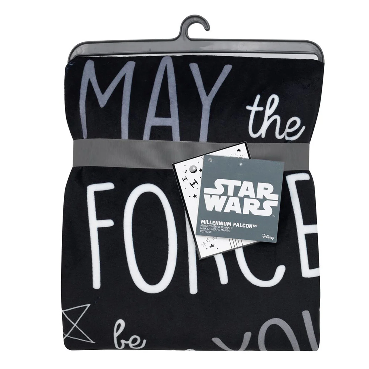 Lambs & Ivy Star Wars Falcon Sherpa Blanket - Image 5
