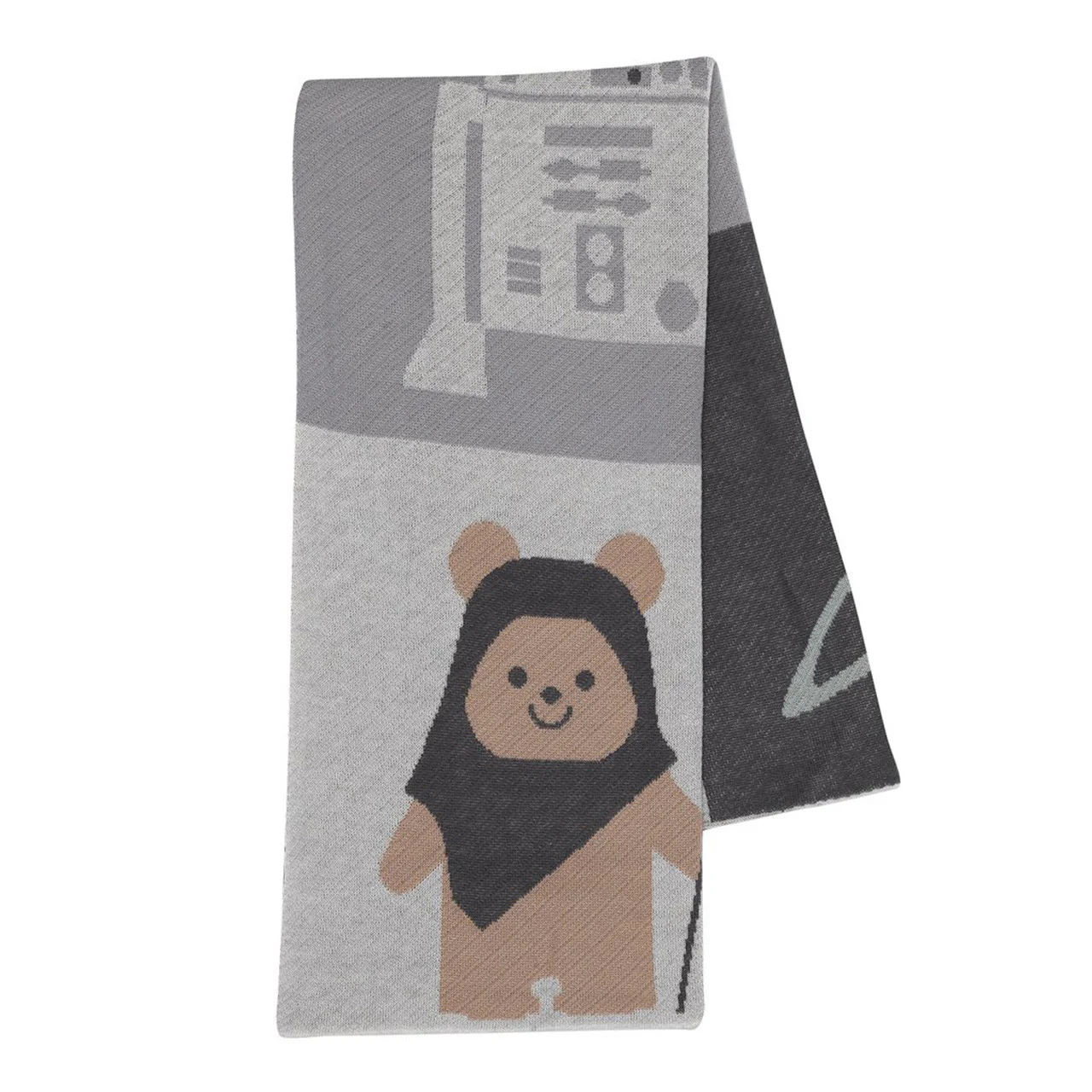 Lambs & Ivy Star Wars The Force Patchwork Knit Blanket - Image 5