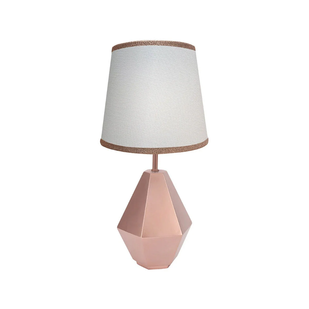 Lambs & Ivy Botanical Baby - Signature Rose Gold Lamp w/Shade & Bulb - Image 4