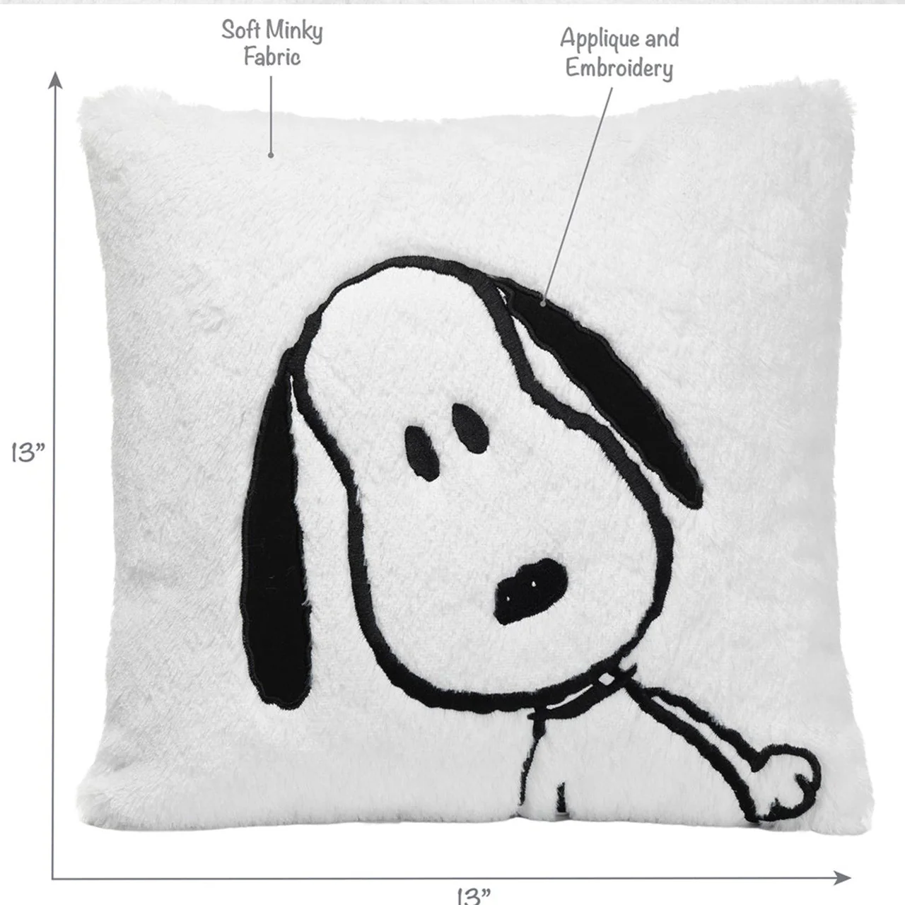 Lambs & Ivy Classic Snoopy Pillow - Image 4