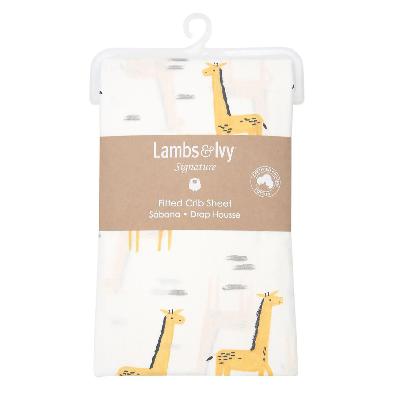 Lambs & Ivy Giraffe Crib Sheet - Image 3