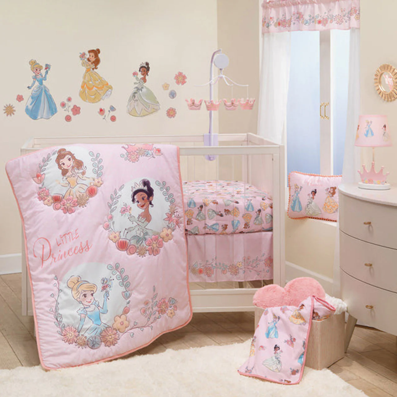 Lambs & Ivy Disney Princesses 3-Piece Bedding Set - Image 3