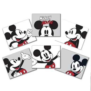 Lambs & Ivy Disney Unframed Wall Art Mickey Mouse - Image 2