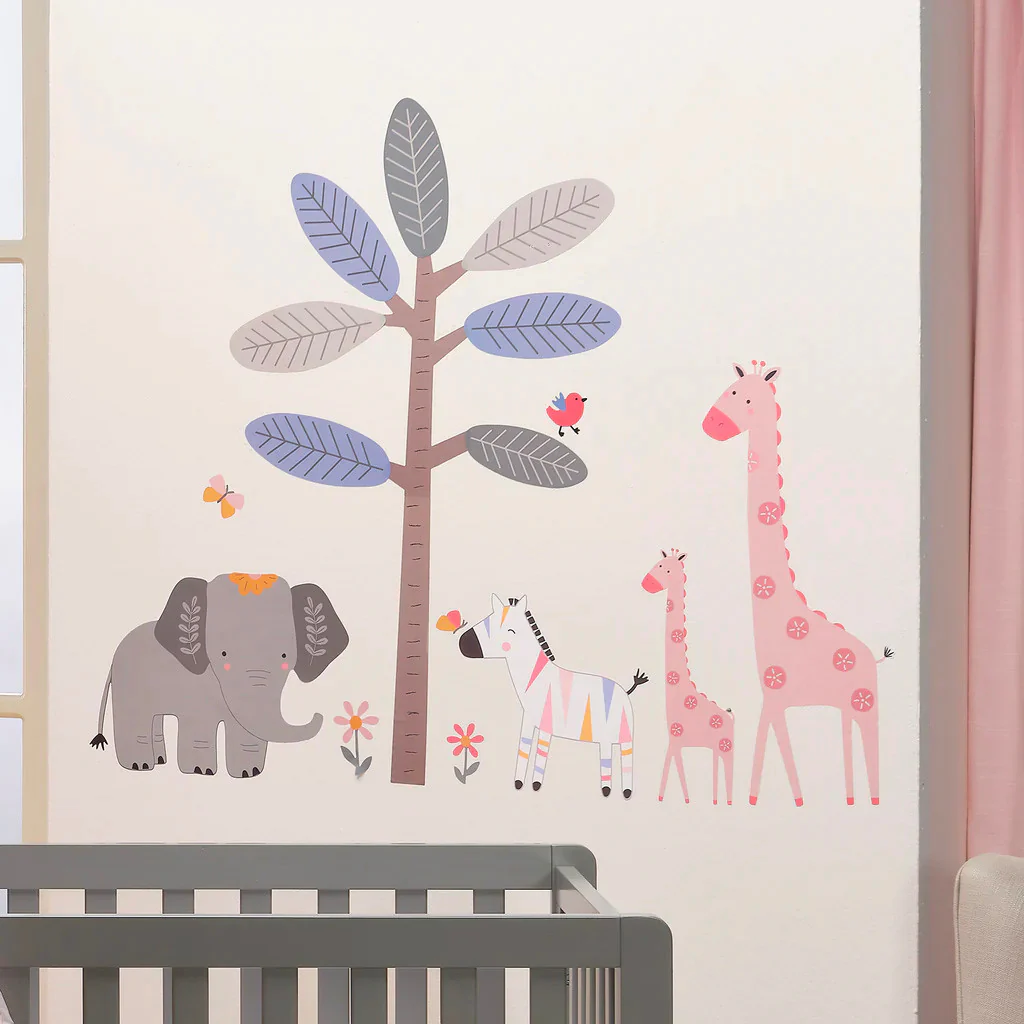 Lambs & Ivy Jazzy Jungle Wall Decals - Image 4