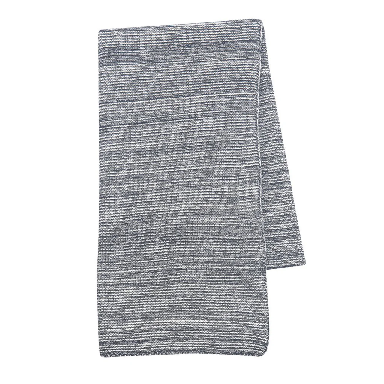 Lambs & Ivy Knit Blanket - Navy Heather - Image 6