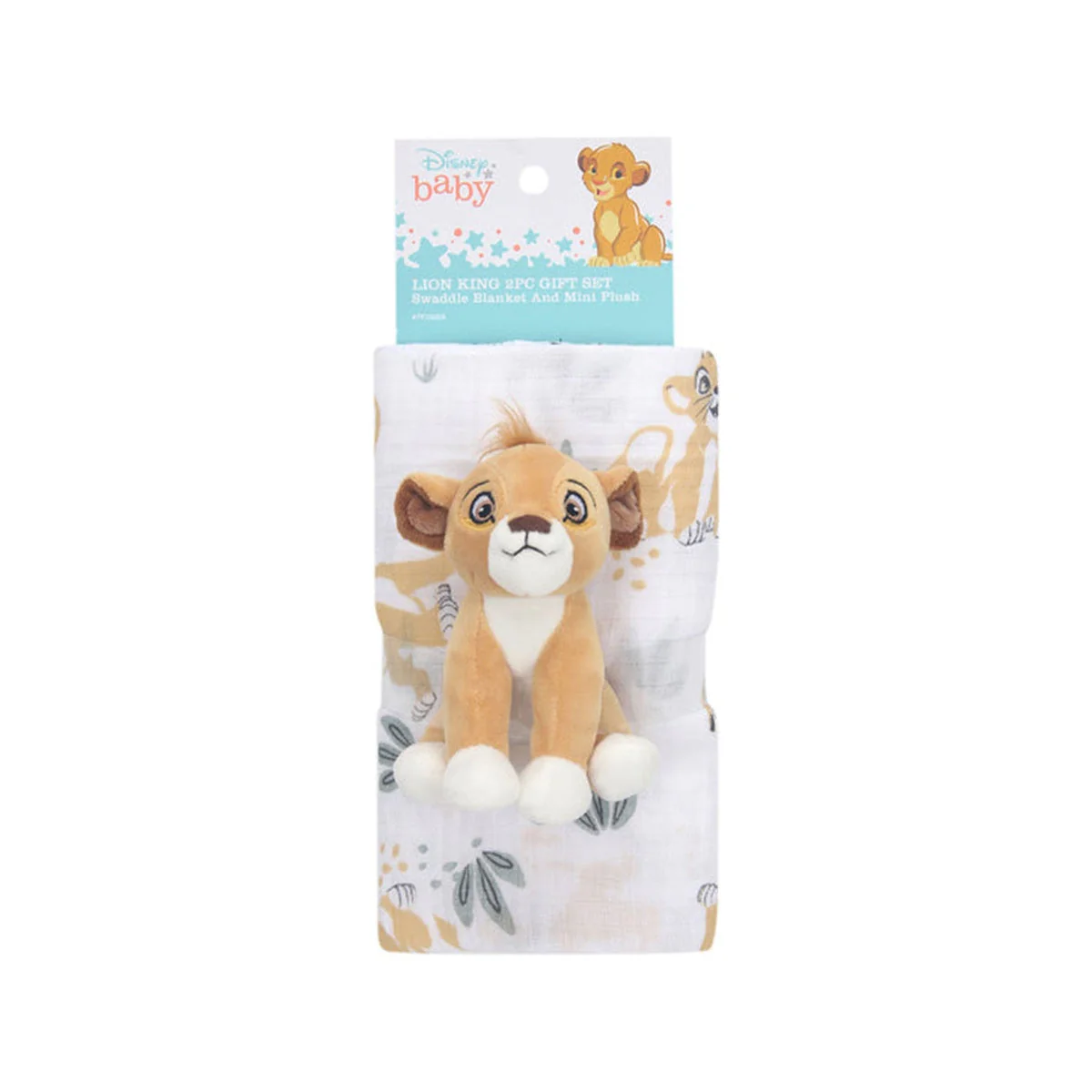 Lambs & Ivy Lion King Swaddle Blanket & Mini Plush - Image 6