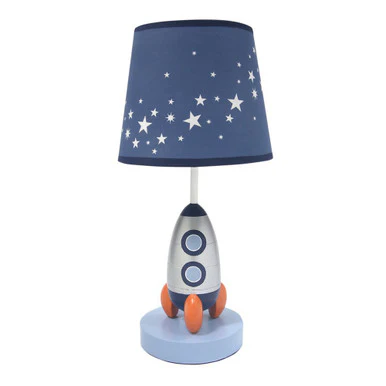Lambs & Ivy Milky Way Lamp w/Shade & Bulb - Image 2