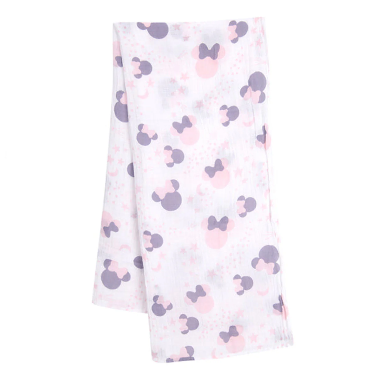 Lambs & Ivy Minnie Mouse Swaddle Blanket & Mini Plush - Image 5
