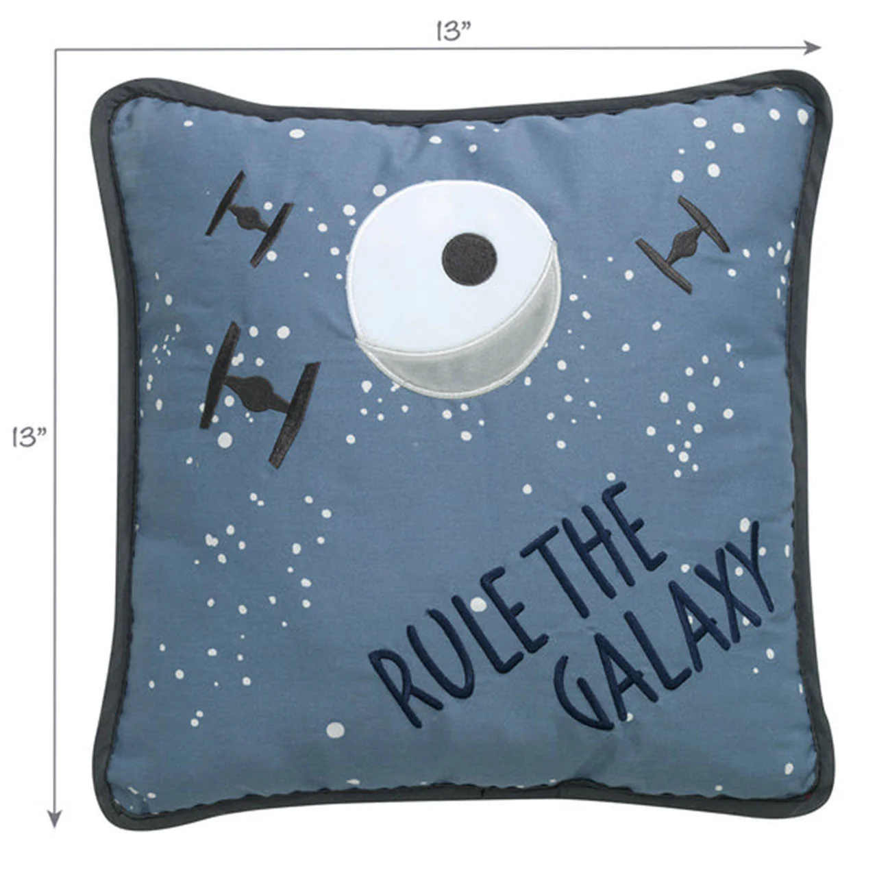 Lambs & Ivy Star Wars Millennium Falcon Light up Pillow- Galaxy - Image 6