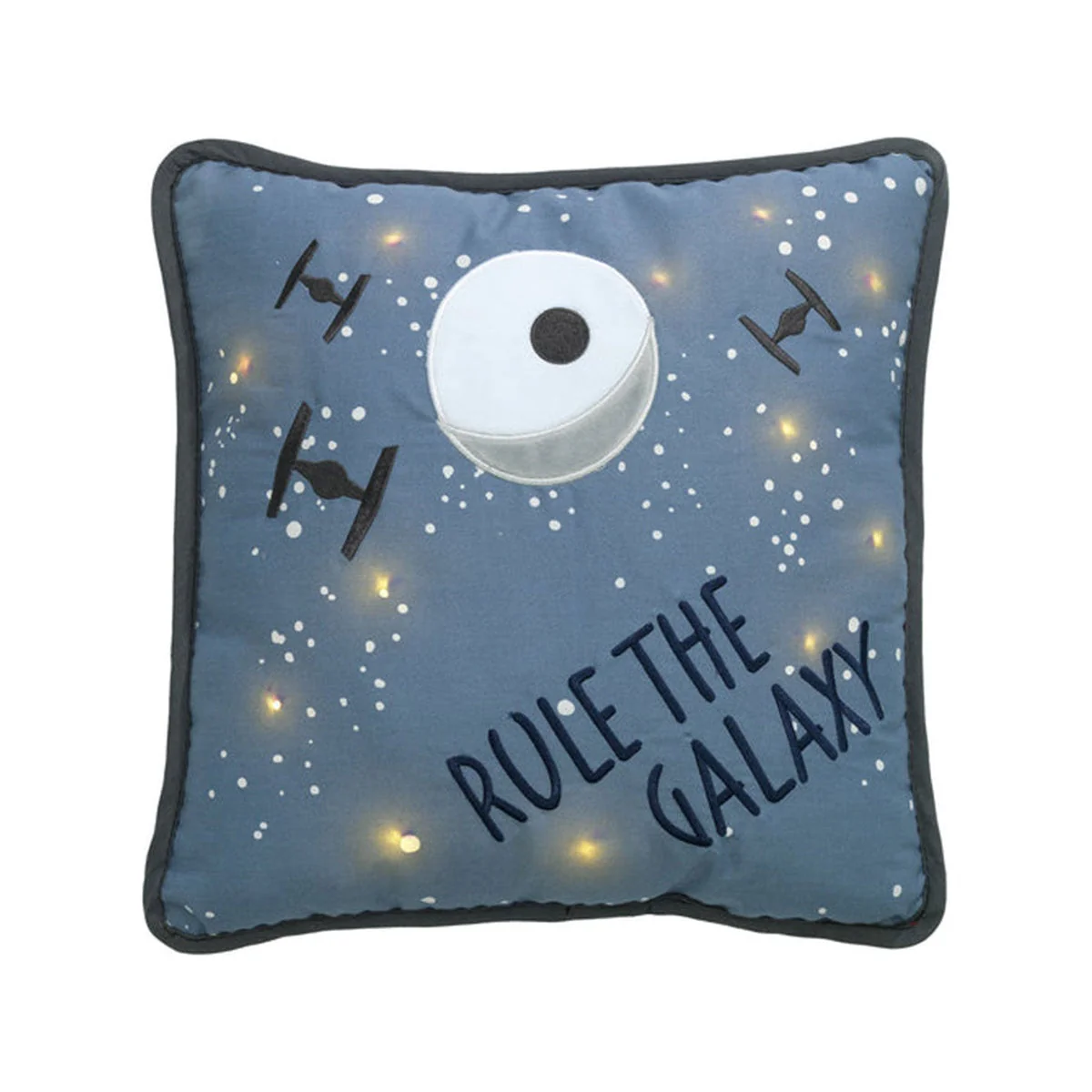 Lambs & Ivy Star Wars Millennium Falcon Light up Pillow- Galaxy - Image 7