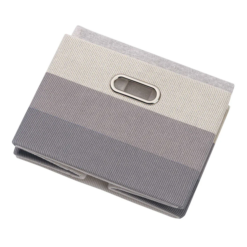 Lambs & Ivy Storage Ombre Gray - Foldable - Image 3