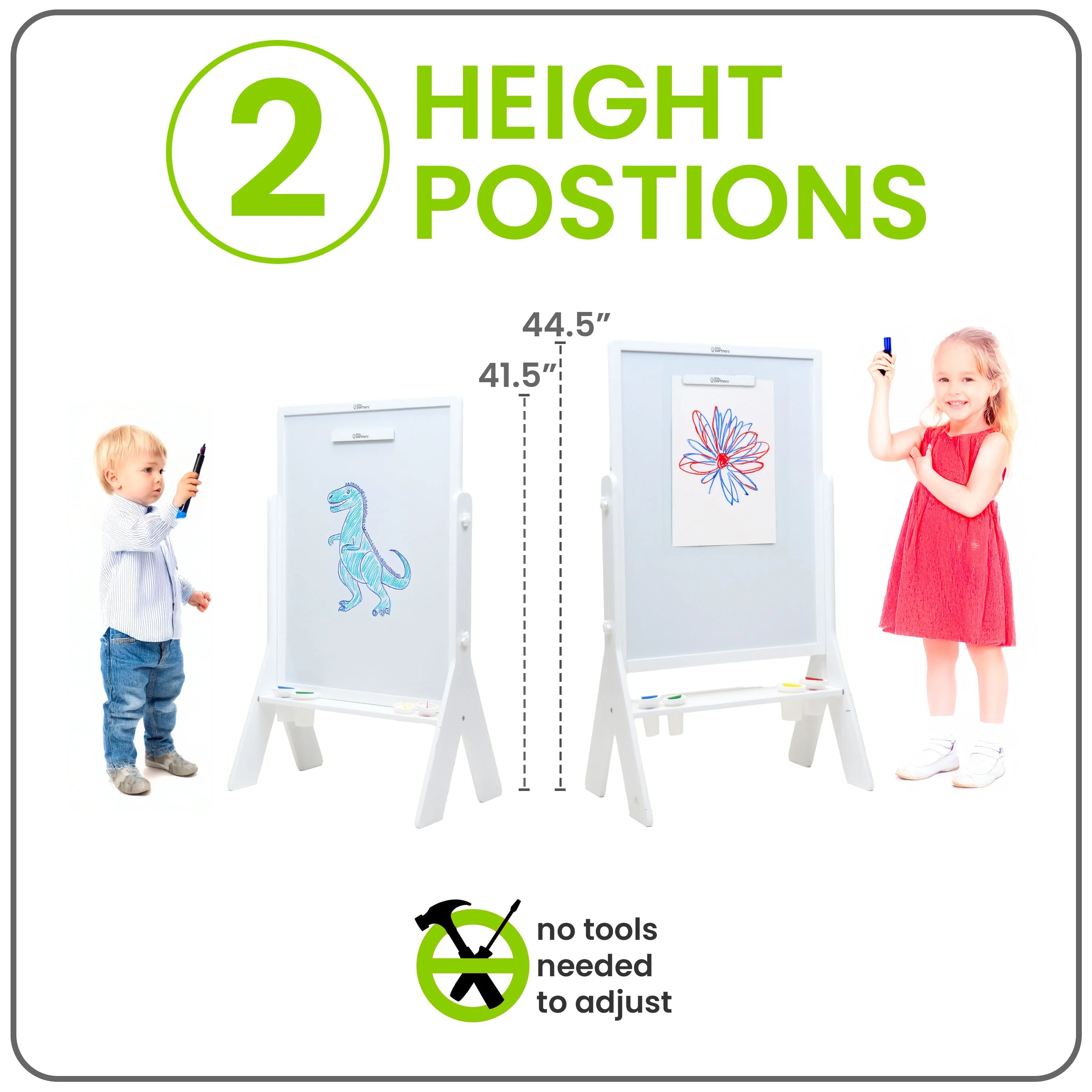 Little Partners Contempo Art Easel - Image 12