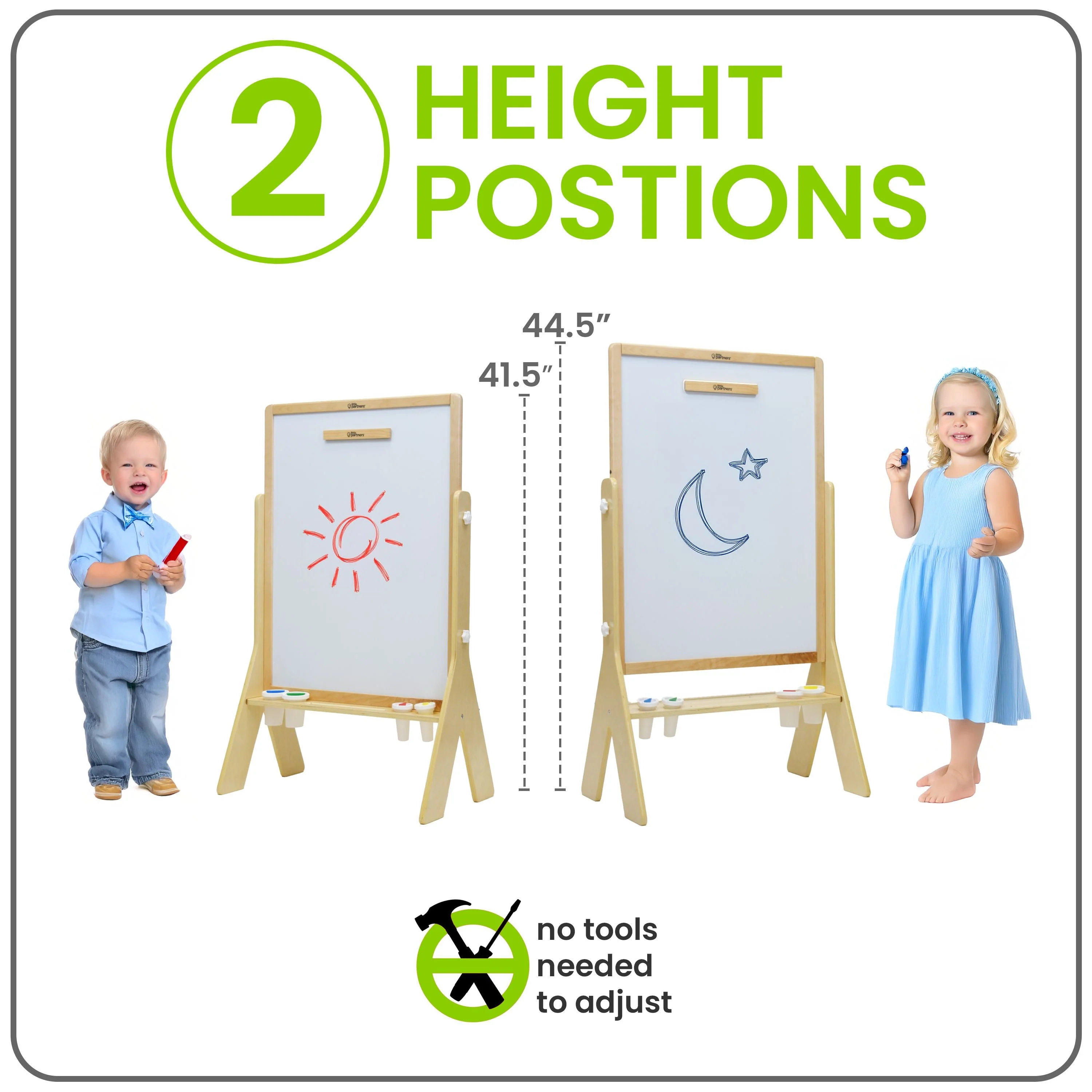 Little Partners Contempo Art Easel - Image 5