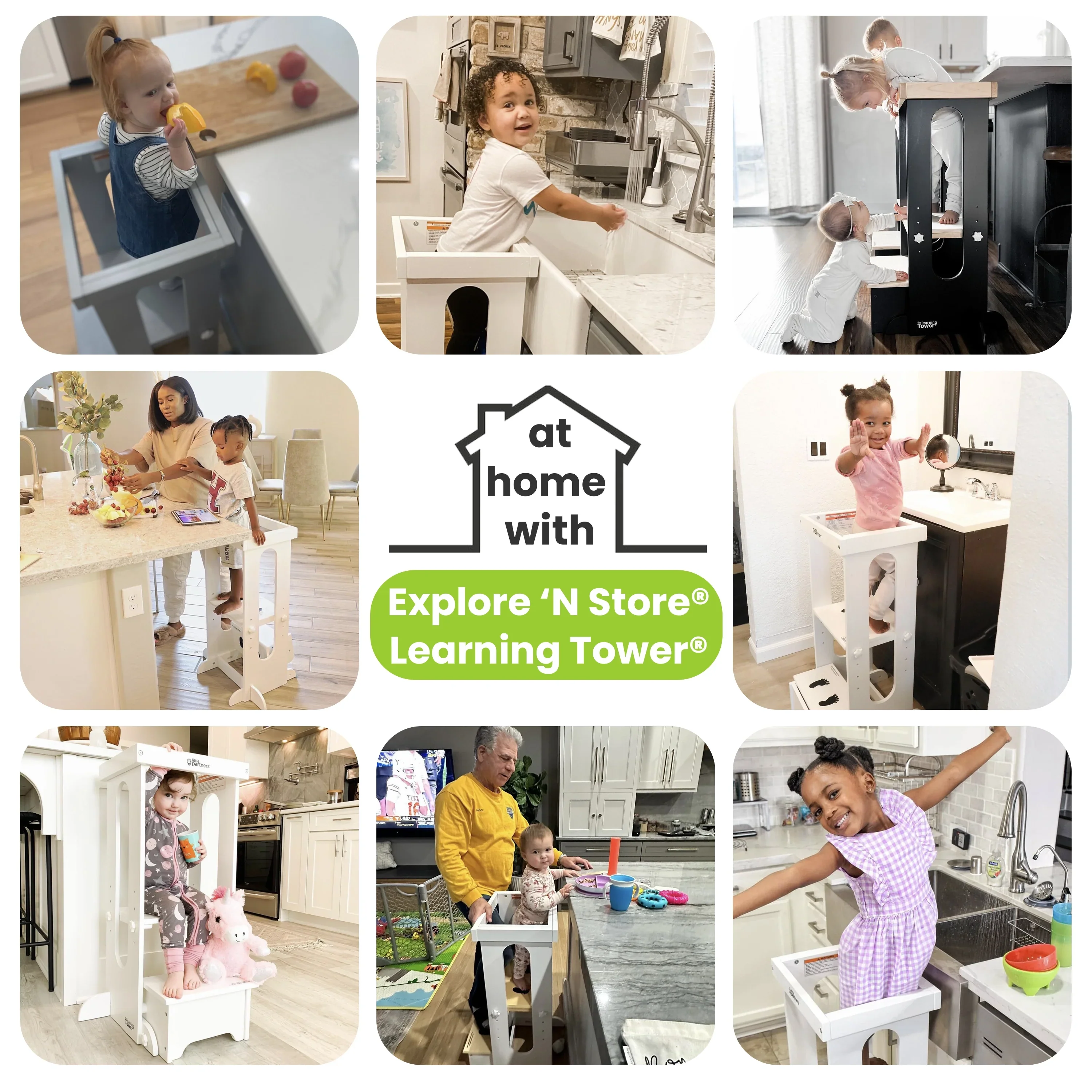 Little Partners Explore 'N Store Learning Tower® Toddler Tower - Image 42
