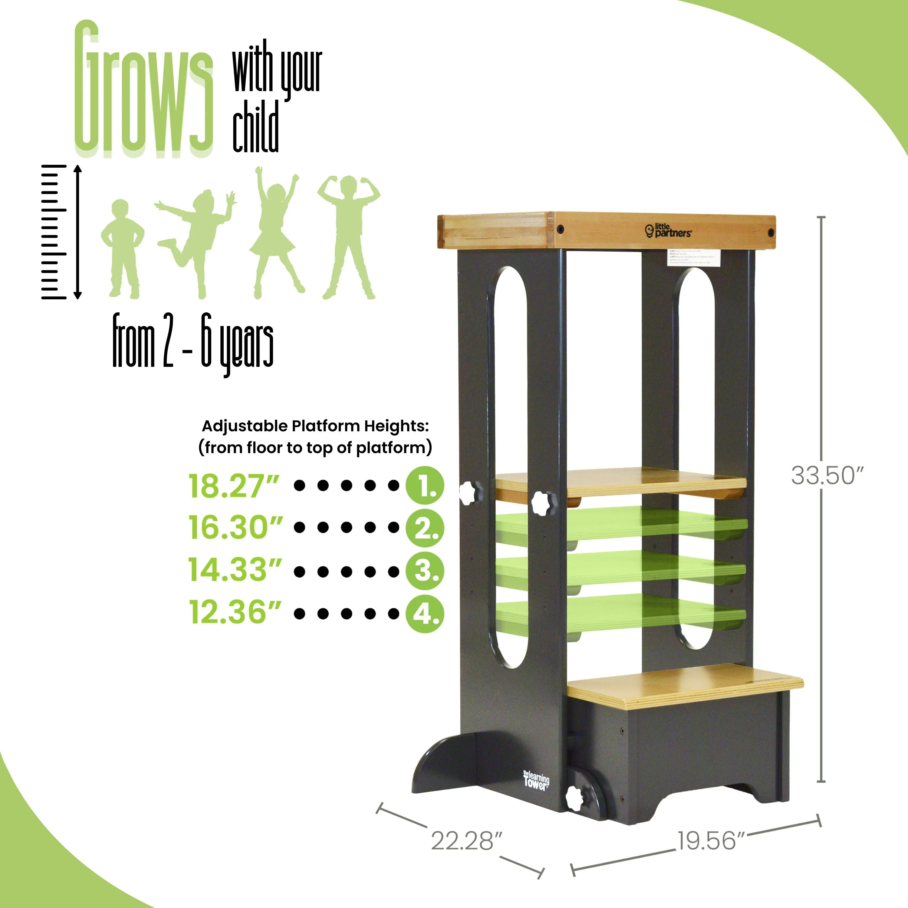 Little Partners Explore 'N Store Learning Tower® Toddler Tower - Image 46