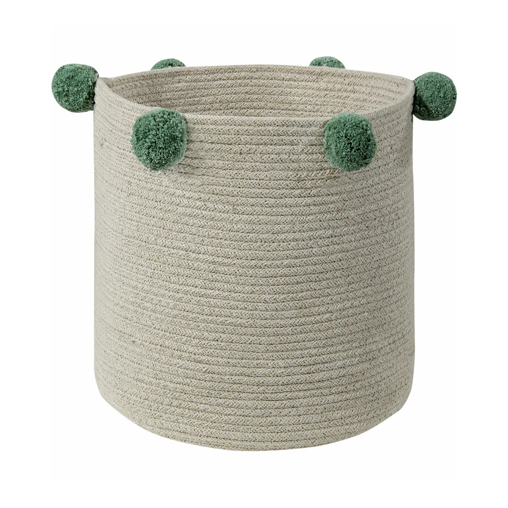 Lorena Canals Basket Natural Green