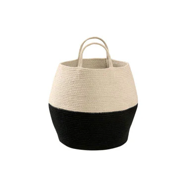 Lorena Canals Basket Zoco Black-Natural - Image 2