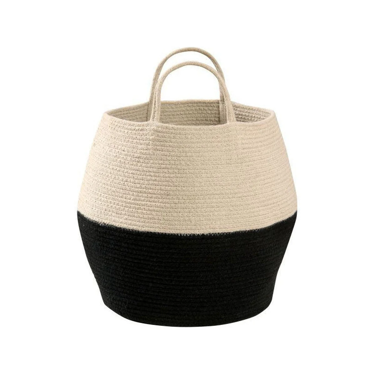 Lorena Canals Basket Zoco Black-Natural - Image 3