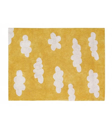 Lorena Canals Clouds Rug in Mustard - Image 2