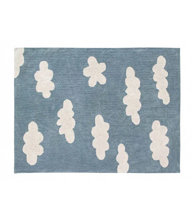 Lorena Canals Clouds Rug in Vintage Blue - Image 2