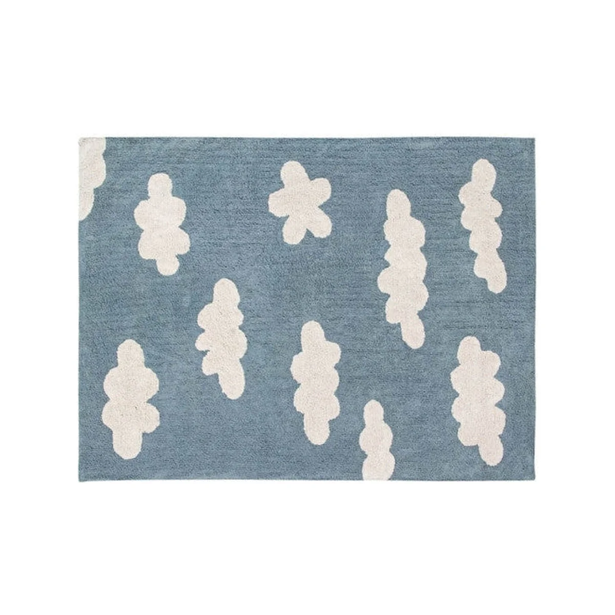 Lorena Canals Clouds Rug in Vintage Blue - Image 3