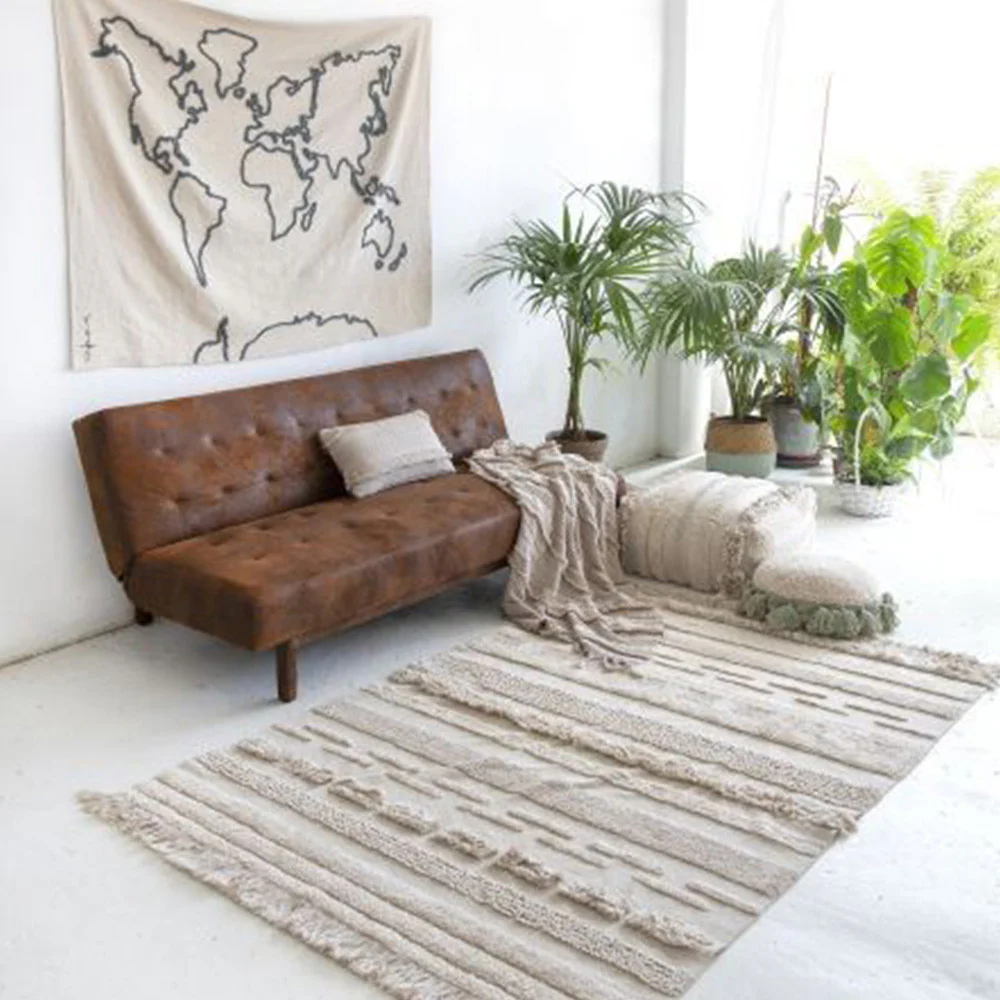 Lorena Canals Early Hours Washable Rug Air Dune White - Image 4
