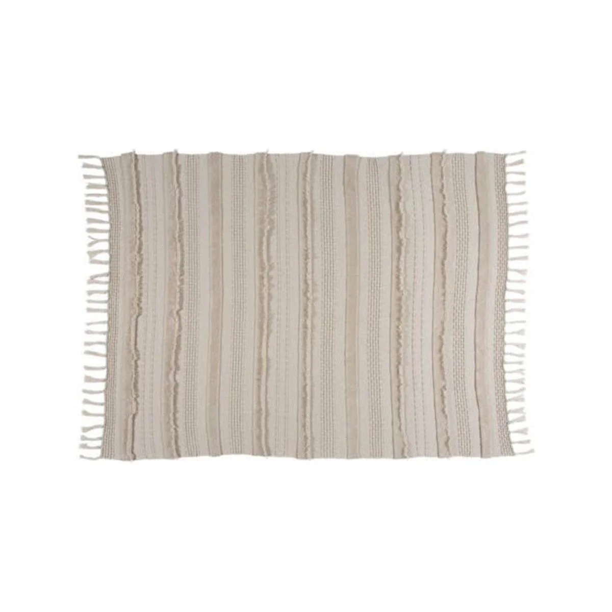 Lorena Canals Knitted Blanket Air Dune White - Image 5