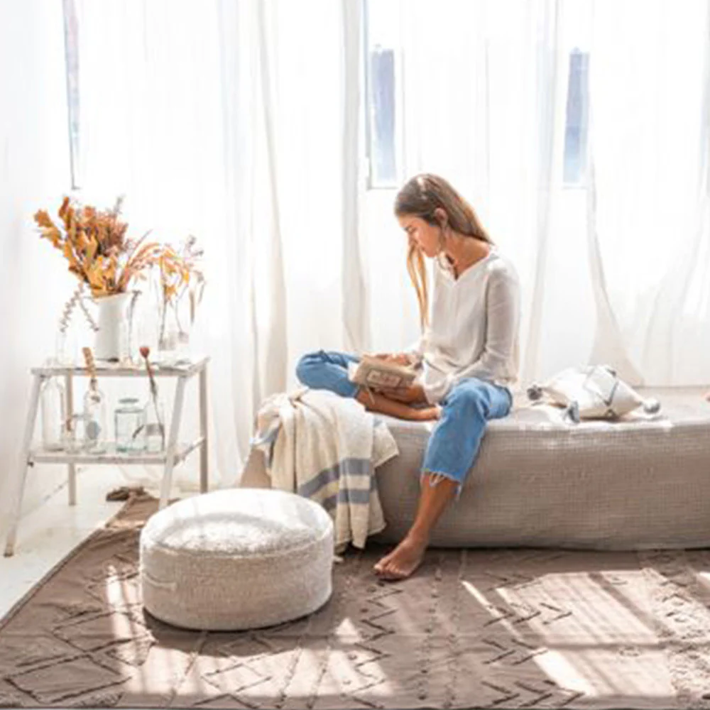 Lorena Canals Pouffe Chill Ivory - Image 4