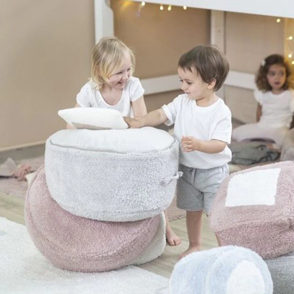 Lorena Canals Pouffe Chill Pearl Grey - Image 4