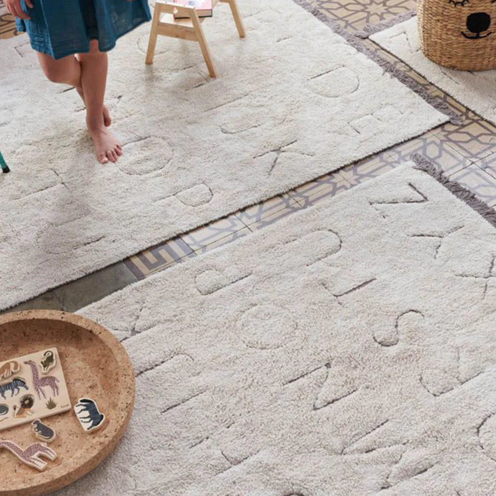Lorena Canals RugCycled Medium Washable Rug ABC - Image 4