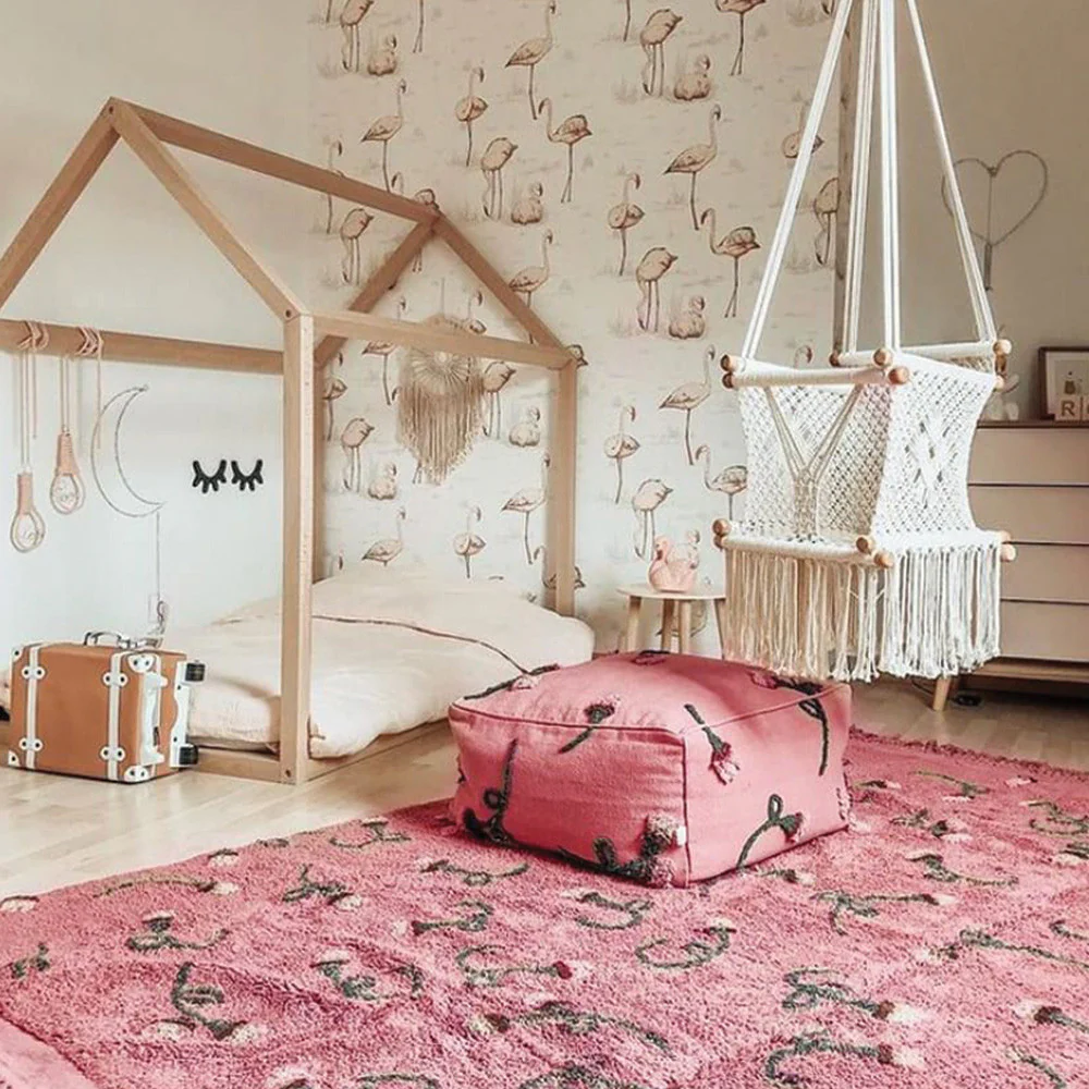 Lorena Canals Washable Rug English Garden Ash Rose - Image 4