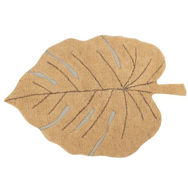Lorena Canals Washable Rug Monstera Honey - Image 2