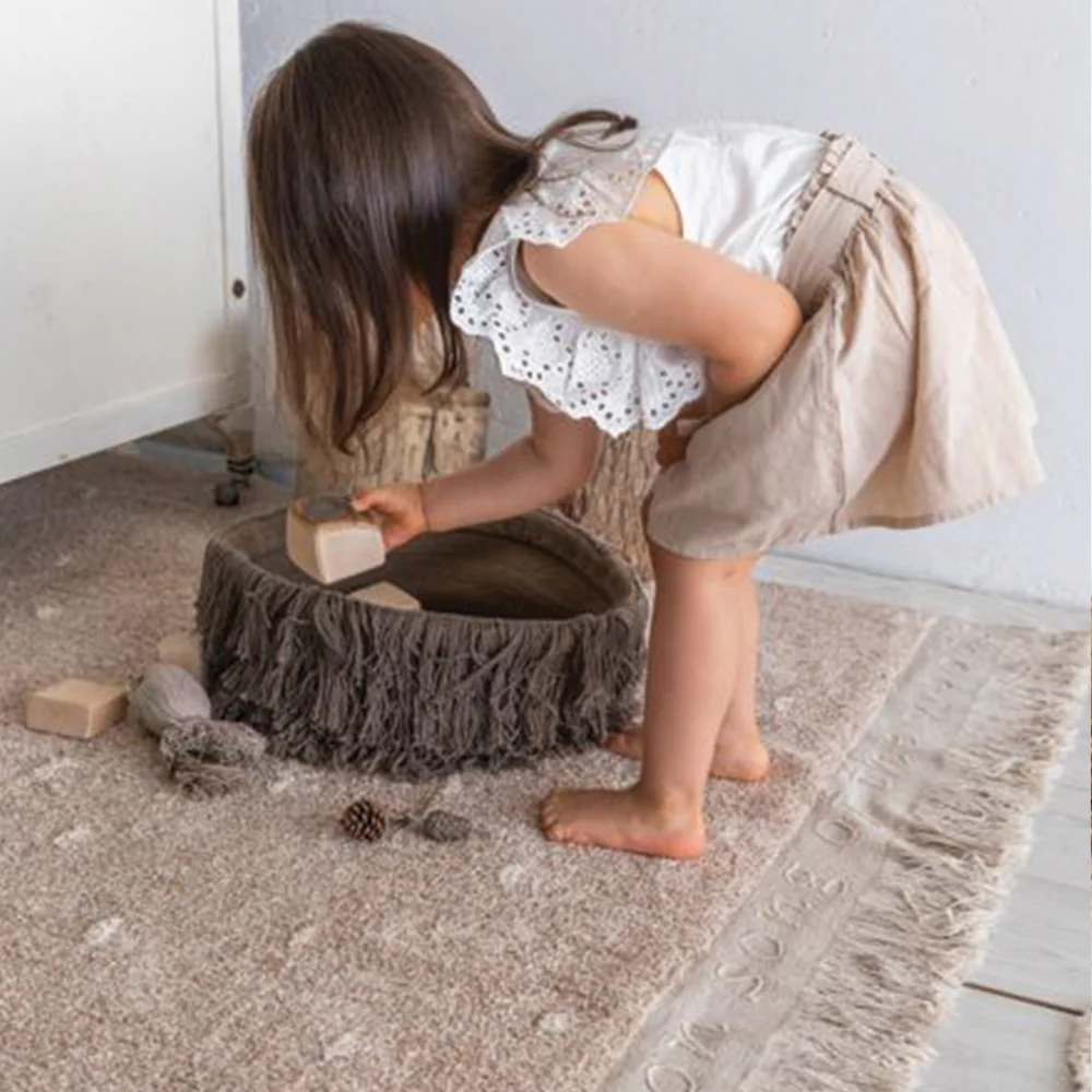Lorena Canals Washable Rug Woods Symphony Linen - Image 4