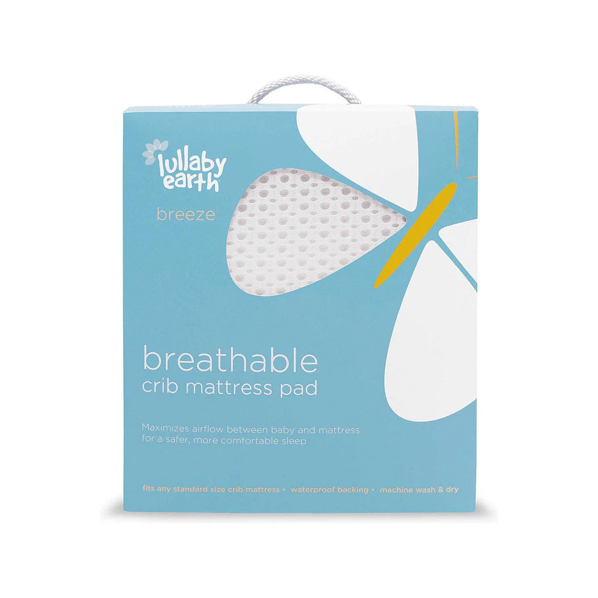Lullaby Earth Breeze Cover in White - Image 4