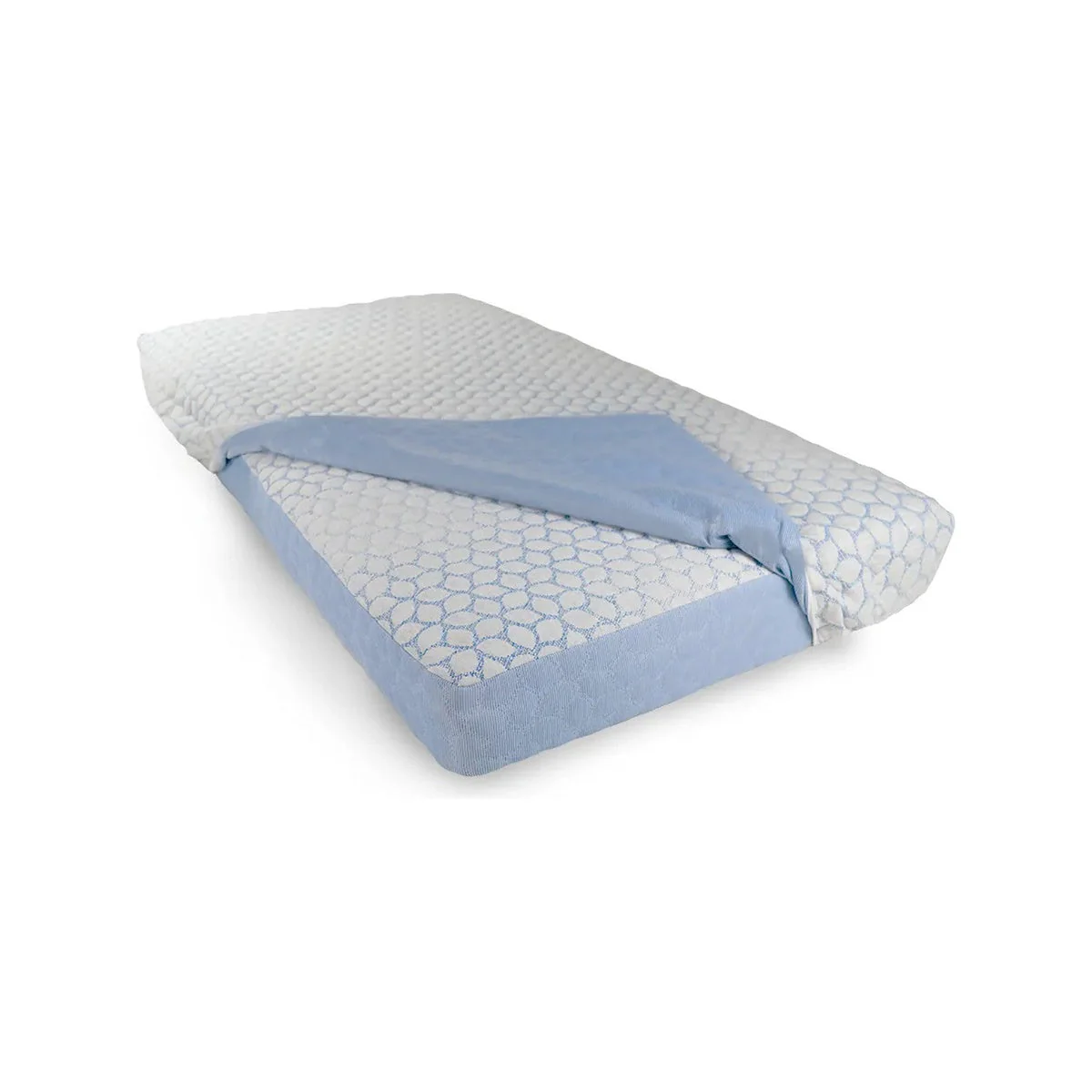 Lullaby Earth Full DREAM EASY Kids Mattress - Blue Leaf - Image 3