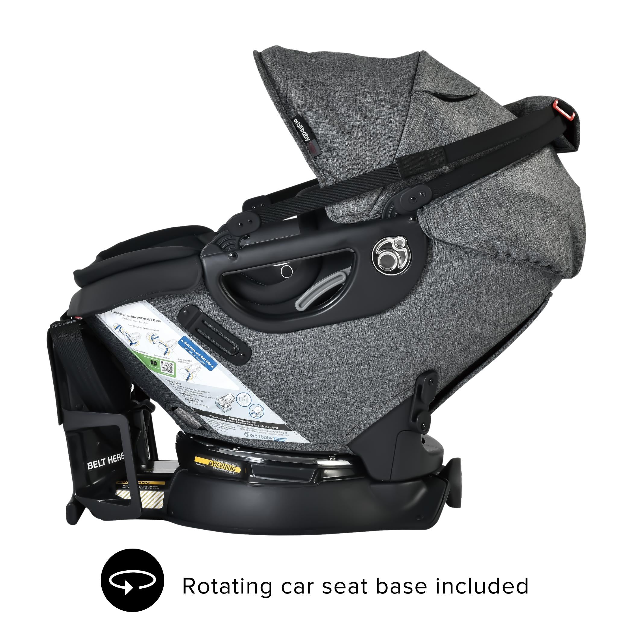 Orbit Baby M+ Stroll, Lounge, & Ride Travel System - Image 110
