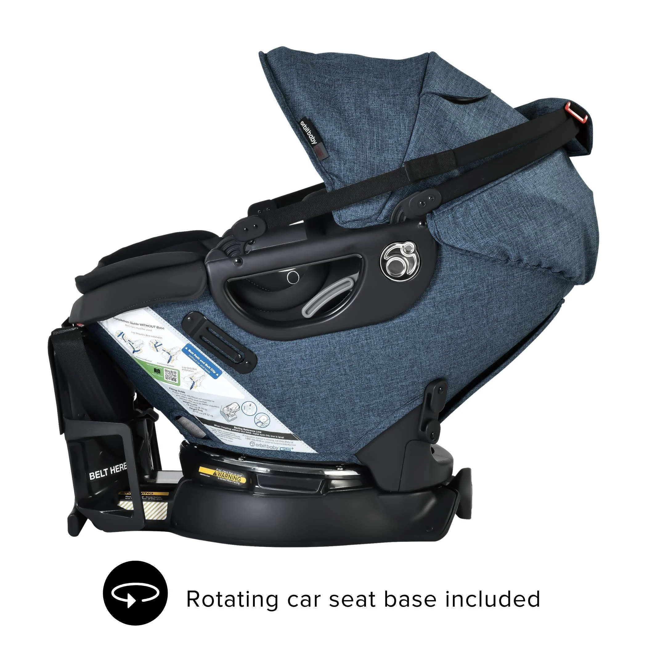Orbit Baby M+ Stroll, Lounge, & Ride Travel System - Image 116