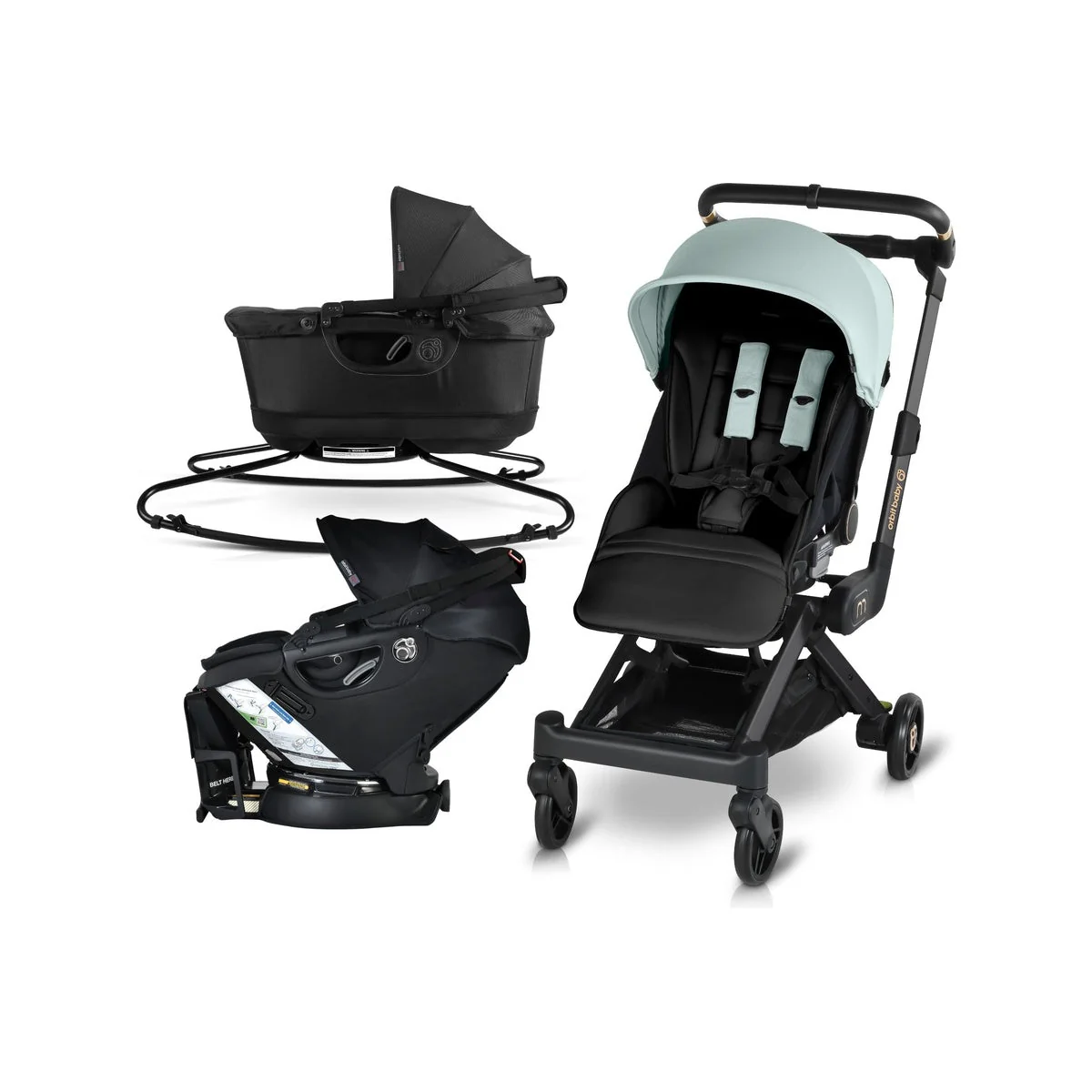 Orbit Baby M+ Stroll, Lounge, & Ride Travel System - Image 221