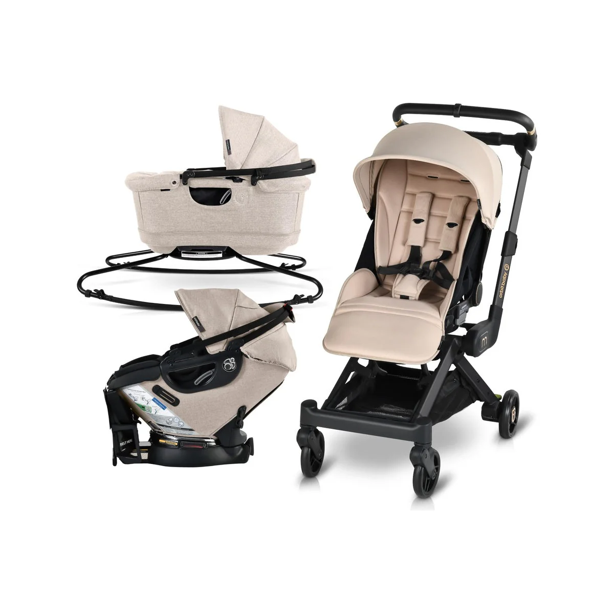 Orbit Baby M+ Stroll, Lounge, & Ride Travel System - Image 231