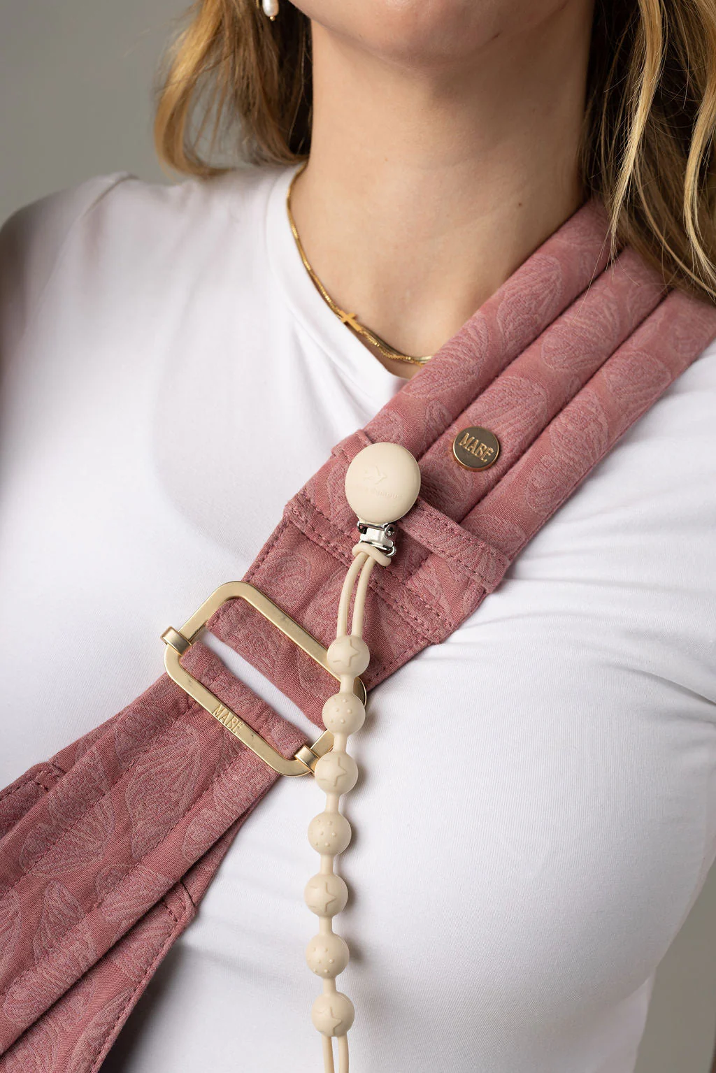 Mabē The Monarch Toddler Sling - Mauve Wings - Image 7